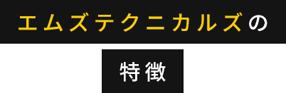 エムズテクニカルズの特徴